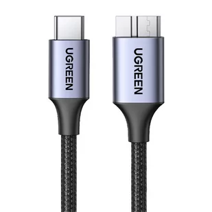 Kabel USB-C do Micro USB UGREEN 15231, 0.5m (gwiezdna szarość) - Kable - miniaturka - grafika 1