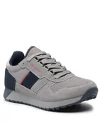 Sneakersy męskie - Cross Jeans Sneakersy II1R4008C Szary - miniaturka - grafika 1