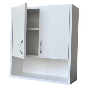 Szafka wisząca ZUZIA 1P 20/56 Biała - Szafki łazienkowe - miniaturka - grafika 1