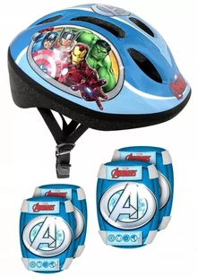 Avengers Marvel Hulk Iron Kask 4 Ochraniacze Rower - Ochraniacze - miniaturka - grafika 1