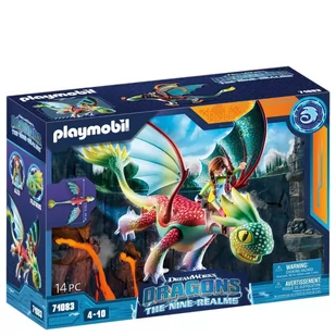 Playmobil 71083 Dragons The Nine Realms Smok Piórka + Figurka Alex - Klocki - miniaturka - grafika 1