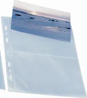 Koszulki na dokumenty - Bantex BANTEX Postkortlomme A5 Klar - miniaturka - grafika 1