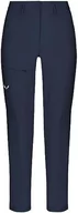 Spodnie damskie - Salewa Damskie spodnie Puez Dolomitic 2 DST W Reg PNT, granatowy, 44, granatowy blezer, 44 - miniaturka - grafika 1
