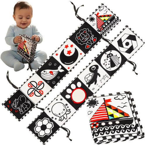 ZABAWKA SENSORYCZNA - KSIĄŻECZKA KRUZZEL 26461 DLA DZIECI