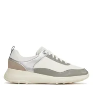 Sneakersy damskie - Sneakersy Geox D Alleniee D35LPB 00054 C1132 Biały - miniaturka - grafika 1