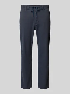 Chinosy o kroju tapered fit z tunelem - Spodnie męskie - miniaturka - grafika 1