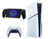 Konsole Playstation - Sony PlayStation 5 Slim + Portal Midnight Black - miniaturka - grafika 1