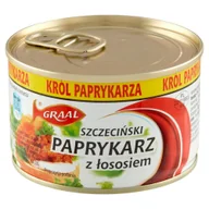 Konserwy i dania rybne - Graal PAPRYKARZ SZCZECIŃSKI Z ŁOSOSIEM EO GRAAL 165 G zakupy dla domu i biura! 39688718 - miniaturka - grafika 1