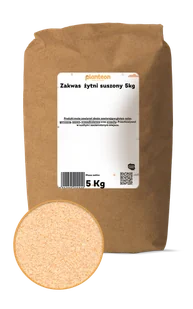 Zakwas żytni suszony 5kg - Dodatki do ciast w proszku - miniaturka - grafika 1