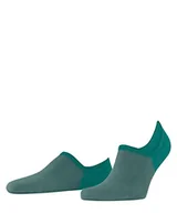 Koszulki męskie - FALKE Mężczyźni Stopki Colour Blend M IN Zrównoważona Bawełna niewidoczne jednokolorowe 1 Para, Turkusowy (Verdigris 7426), 39-42 - miniaturka - grafika 1