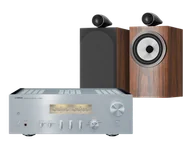 Zestawy stereo - Yamaha A-S1200 (srebrny) + 705 S3 (mokka) - miniaturka - grafika 1