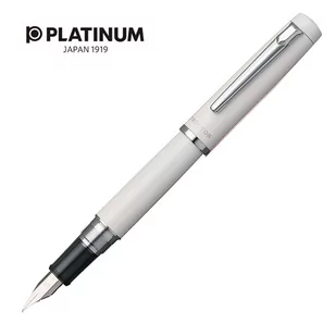 Platinum, Pióro wieczne Procyon Porcelain White, F, Biały - Pióra wieczne - miniaturka - grafika 1