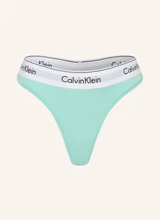 Calvin Klein Stringi Modern Cotton gruen - Majtki damskie - miniaturka - grafika 1