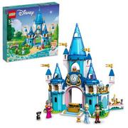 Klocki - LEGO Disney Princess Zamek Kopciuszka i księcia z bajki 43206 - miniaturka - grafika 1