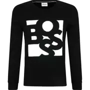 Swetry dla chłopców - BOSS Kidswear Sweter | Regular Fit - miniaturka - grafika 1