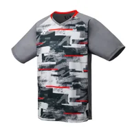 Koszulki sportowe męskie - Koszulka męska Yonex Mens Crew Neck Shirt YM0034 Gray XXL - miniaturka - grafika 1
