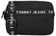 Torebki damskie - Tommy Hilfiger Męski TJM Essential EW Crossover, czarny, OS, Czarny, rozmiar uniwersalny - miniaturka - grafika 1