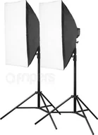 Inne akcesoria studyjne - Zestaw studyjny Freepower Zestaw światła ciągłego Freepower 107 50x70cm SET 4000W 5500K ze statywem - miniaturka - grafika 1
