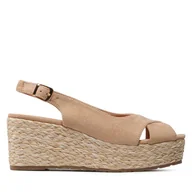 Espadryle damskie - Espadryle Jenny Fairy TS5249-01 Beżowy - miniaturka - grafika 1