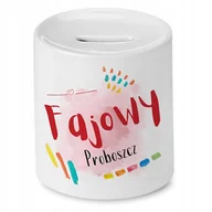 Skarbonki - Skarbonka Dla Proboszcza na Urodziny na Prezent z Nadrukiem ze Zdjęciem + Opakowanie na prezent (wzór 04) - miniaturka - grafika 1