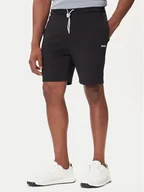 Spodenki męskie - BOSS Szorty sportowe Zone 50543091 Czarny Regular Fit - miniaturka - grafika 1