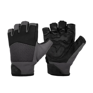 Rękawice Helikon-Tex Half Finger Mk2 - Czarne/Shadow Grey XL - Odzież taktyczna i umundurowanie - miniaturka - grafika 1