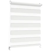 Rolety - Roleta dzień noc Classic Click 101 x 215 cm biała - miniaturka - grafika 1