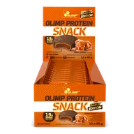 Odżywki białkowe - Olimp Protein Snack - 12 x 60 g Salted Caramel - miniaturka - grafika 1