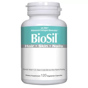 BioSil, Zaawansowany Generator Kolagenu, 120 kapsułek - Włosy, skóra, paznokcie - miniaturka - grafika 1