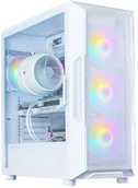 Obudowy komputerowe - Obudowa Zalman Obudowa I3 NEO V2 Mid Tower RGB fan x4 biały i3 NEO V2 White - miniaturka - grafika 1