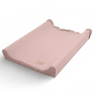 Muślinowy pokrowiec na przewijak Cotton Color - Różowy, Albero Mio - Przewijaki - miniaturka - grafika 1