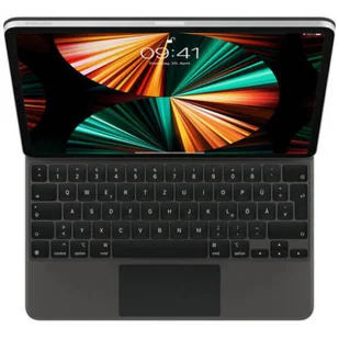 Apple Klawiatura Magic Keyboard MJQK3D/A do iPada Pro 12,9" 5 generacji niemiecki czarna MJQK3D/A - Akcesoria do tabletów i e-booków - miniaturka - grafika 6
