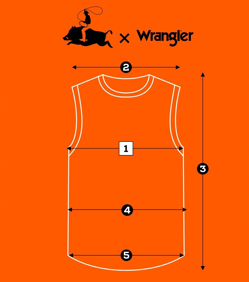 Wrangler PRIDE TANK luźna biała koszulka bawełniana unisex nadruk L