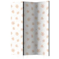 Parawany - Parawan 3-częściowy - Dziecięce kwiatki [Room Dividers] (rozmiar 135x172) - miniaturka - grafika 1