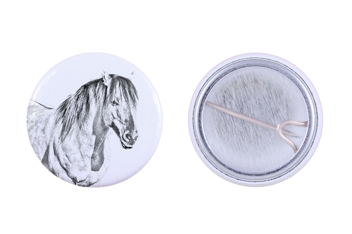 Koń Henson - ozdoba koszuli, przypinka do torby, idealny prezent z możliwościa dodanie swojej grafiki marki Art-Dog