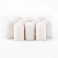 Frezarki do paznokci - Allemed Kapturki do pedicure 7 mm gradacja 240 10 szt ABS Podo AlleMed Biały White - miniaturka - grafika 1