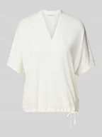 Koszulki i topy damskie - T-shirt o kroju relaxed fit z rękawami nietoperzami - miniaturka - grafika 1