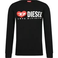 Bluzy dla dziewczynek - Diesel Bluza unisex | Regular Fit - miniaturka - grafika 1