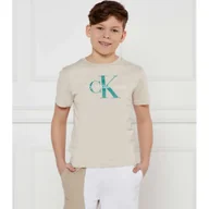 Koszulki dla chłopców - Calvin Klein Jeans T-shirt Regular Fit - miniaturka - grafika 1