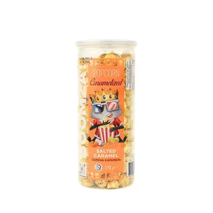 Popcorn karmelowy w rurie słony "Boomza" 170g - Popcorn - miniaturka - grafika 1