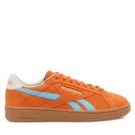 Sneakersy męskie - Sneakersy Reebok Club C Grounds 100074846 Pomarańczowy - miniaturka - grafika 1