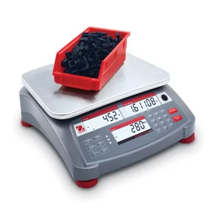 OHAUS Ranger Count 4000 RC41M30 30kg; 1g - licząca waga przemysłowa techniczna z metalową obudową - Wagi specjalistyczne - miniaturka - grafika 1