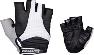 Author Rękawiczki kolarskie Author Men Elite Gel czarno-białe XL uniwersalny - Rękawiczki rowerowe - miniaturka - grafika 1