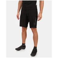 Spodnie sportowe męskie - Męskie spodenki rowerowe Kilpi Hixon-M Rozmiar: L / Kolor: czarny - miniaturka - grafika 1