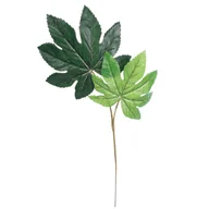 Sztuczne kwiaty - Liść Klonu Ozdobny Zielony - miniaturka - grafika 1