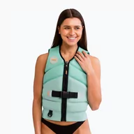 Sprzęt asekuracyjny i ratunkowy - Kamizelka asekuracyjna damska JOBE Unify Life Vest vintage/teal - miniaturka - grafika 1