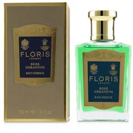 Wody i perfumy damskie - Floris Of London, Rose Geranium, Bath Essence, 50 ml For Women - miniaturka - grafika 1