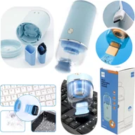 Środki i akcesoria czyszczące do komputerów - Tenwin Mini odkurzacz pionowy ręczny z końcówkami biurko akumulator USB-C TENWIN - miniaturka - grafika 1