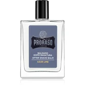 Balsamy po goleniu - PRORASO Azur Lime nawilżający balsam po goleniu odżywczy krem regenerujący 100 ml - miniaturka - grafika 1