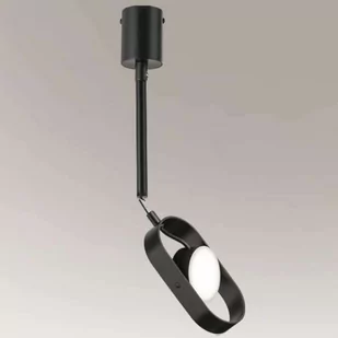 Shilo plafon LED Furoku 4,5W 430lm 3000K 65cm przegub czarny 7894 - Lampy sufitowe - miniaturka - grafika 1